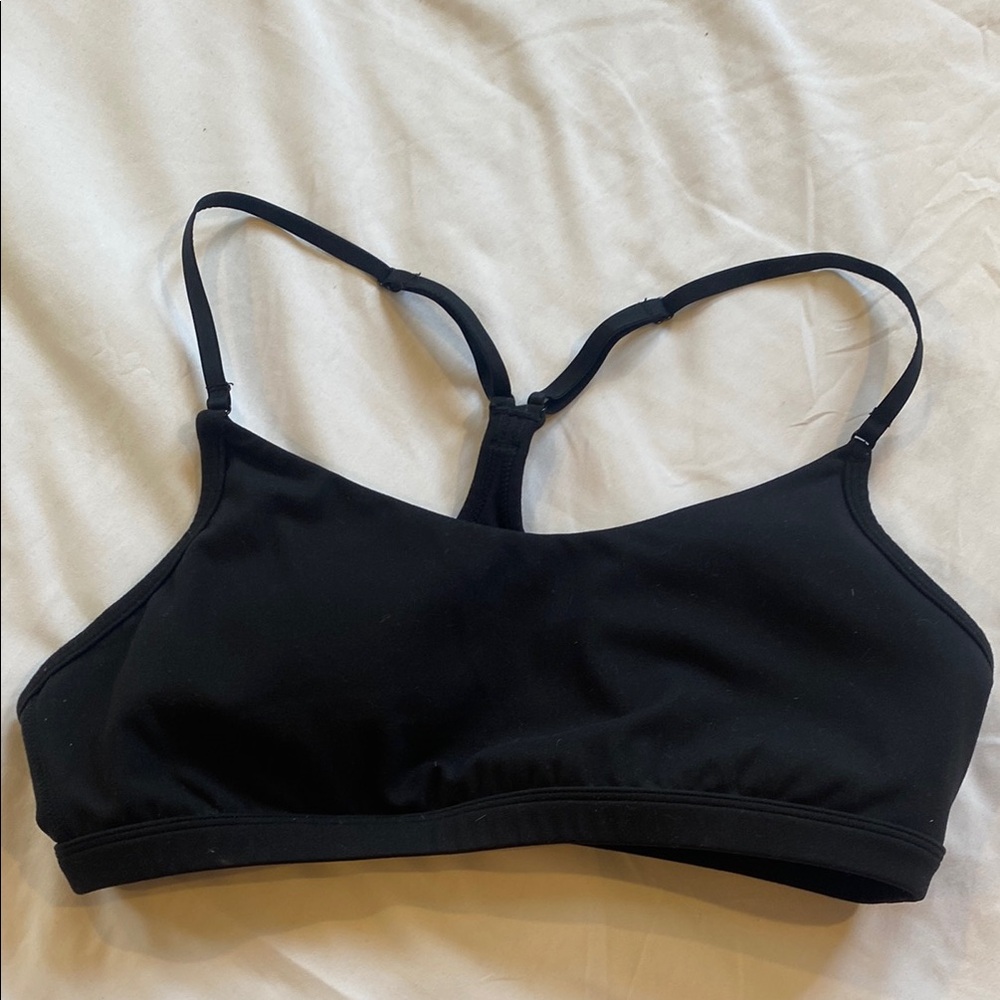 Women's Black Ptula Sports Bra